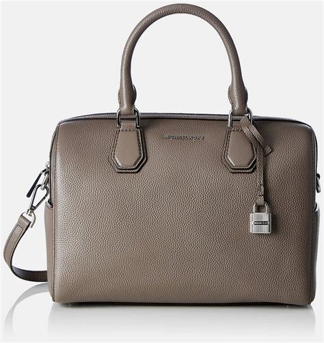 michael kors mercer cinder|Michael Kors Michael Studio Mercer Medium Duffle In Cinder.